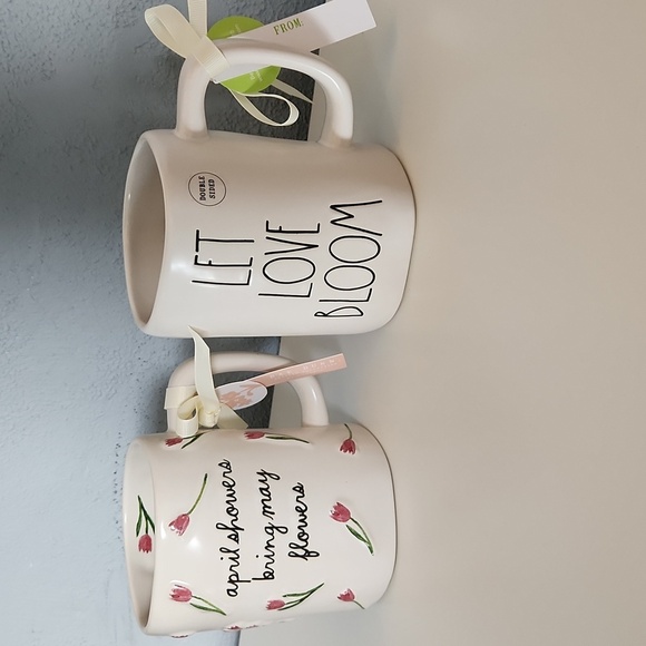 Rae Dunn Other - NWT Rae Dunn Artisan Collection Signature Ceramic Coffee Mugs By Magenta 16 oz